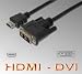 3m HDMI - DVI Premium Heimkino GOLD Anschluss Kabel Verbindungskabel HomeTheatre Anschlusskabel Verbindung 3 m