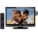 JVC LT-32D200 - 32" LCD TV with built-in DVD player - widescreen - 720p - HDTV - black