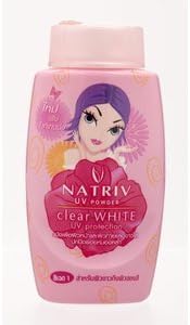 NATRIV POWDER UV CLEAR WHITE PINK 40 G. by Natriv