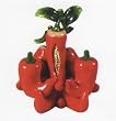 CHILI PEPPER 3-D Table Set w/ Salt & Pepper *NEW*!