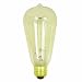 Feit Electric BP60ST19 60-Watt 120-Volt Vintage Style Clear Bulb, Medium Base