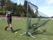 JUGS Fixed-Frame Square Protective Screen with Sock-Net