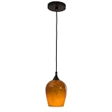 Checkolite Murano Glass Pendant 1 Light Pendant