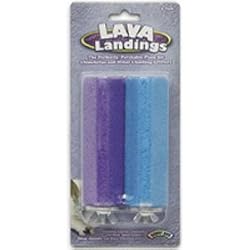 Super Pet Lava Landings Perch Chew Treats for Chinchillas, Rabbits, Hamsters ...