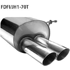 Bastuck Bastuck Endschalld�mpfer 2x � 70 mm Ford Fiesta JD3 ST150