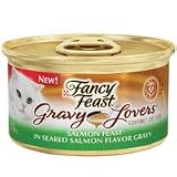 Fancy Feast Gravy Lovers Salmon Feast in Seared Salmon Flavor Gravy Canned Cat Food 24/3-oz cans-
