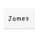 C-Line Self-Adhesive Name Badges, 2 x 3-1/2 Inches, White, 100/Box (92277)