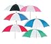 Jumbo 60-in Golf Umbrella in Green and White