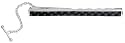 Fred Bennett Men's Y018 Carbon Fibre Inlay Tie Slide