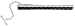 Fred Bennett Men's Y018 Carbon Fibre Inlay Tie Slide