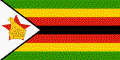 Zimbabwe Flag 58mm Round Fridge Magnet-Pack of 8