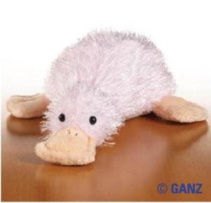 Webkinz Pink Googles Plush Stuffed Animal