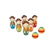 Wooden Monkey Bowling Set by Schylling