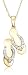 14k Yellow Gold Diamond Flip-Flop Pendant (1/10 cttw, G-H Color, I1 Clarity)