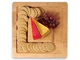JK Adams COL-CHSE Coliseum Collections Bowl with Cheese Platform 12x12-in.