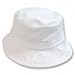 New Polo Fishing Bucket Hat (Comes In Many Different Colors), Small/Medium, White