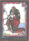 Marc Denis, Columbus Blue Jackets, 2001 Bowman Autographed Card