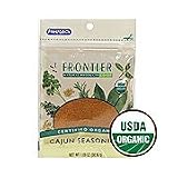 Cajun Seasoning Organic Pouch - 1.09 oz,(Frontier)