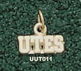 Univ Of Utah Utes 3/16 Charm/Pendant -14K/10K, Stainless Steel or Gold Plated