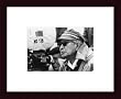 Art Poster Wood Framed Print - Akira Kurosawa - Artist: National Archive- Poster Size: 8 X 10