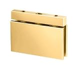 3803087 - CRL Brass New York Glass-to-Header Top Mount Shower Door Pivot Hinge