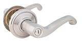 Sterling Plus Vento Privacy Lever, Right Hand, Satin Nickel #GLF40SVENRH-619