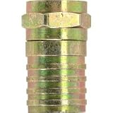 Crimp-On F Connector - RG-6 Quad Shield - 25-Pack