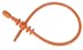 21" Orange Jerk SQG Squeegee for Paintball Barrels