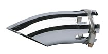 Tajco 4258 Auspuffblende Rund gebogen
