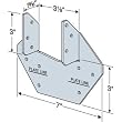 Simpson Strong Tie H10-2Z Hurricane Tie Z-Max Finish