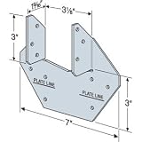 Simpson Strong Tie H10-2Z Hurricane Tie Z-Max Finish