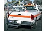 4' Folding Crane With Manual Hoist, 15' Strap & Truck Receiver Hitch Kit