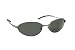 Coppermax 3709GPP GUN/SMOKE Tonga Oval Polarized Sunglasses - Gunmetal - Smoke Lens