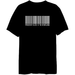 Protestant Church In The Netherlands - Barcode Religionen Herren T-Shirt (Schwarz, Gr��en X-Small - XXX-Large)