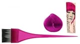 Stargazer Semi-Permanent Conditioning Hair Colour Rinse - UV Pink & Pink Hair Tinting Brush