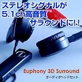 Euphony（ユーフォニー）3Dサラウンドオーディオヘッドセットの画像