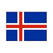 Iceland Flag 3ft x 5ft Polyester