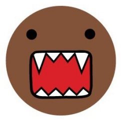 Domo-Kun Vampire Face Button DB4271-image
