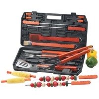 Chefmaster 18pc Barbecue Set in Carrying Case