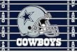 Northwest Dallas Cowboys 39X59 Tufted Rug Size: One Size