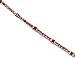 One of a Kind Design 9.00 carats total weight Princess & Round Cut Garnet Bracelet in Sterling Silver