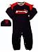 Atlanta Hawks Romper with Knit Hat, Size= 24 Months