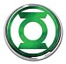 Search : Green Lantern Premium Chrome Metal Emblem - Green Lantern Seal Logo