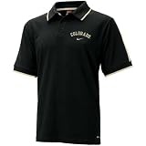 Nike Colorado Buffaloes Black Classic Dri Fit Short Sleeve Polo at Nike