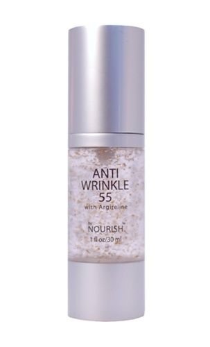 Anti Wrinkle 55 with Argireline Anti Aging Face Serum Super Moisturizer Reduce Wrinkles with Gold Flakes