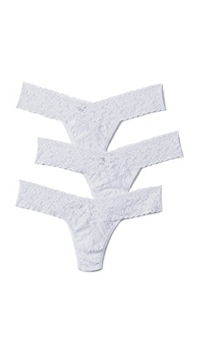 Hanky Panky Women's 3 Pack Signature Lace Low Rise Thong