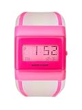 Wize & Ope Jelly Clear Band Pink Slides Women's watch #WOJE4