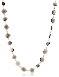 Suzanne Kalan "Antique" Smokey Quartz Necklace