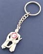 Calgary Flames Goalie Keychain