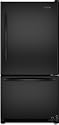 KitchenAid KBRS20EVBL Architect Series II Black Bottom-Freezer Refrigerator